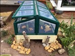 Jenny's accessible mini Greenhouse set-up - click to enlarge